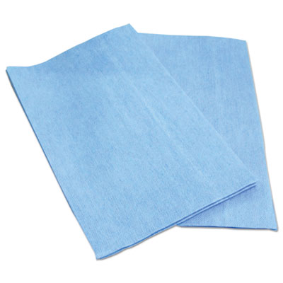 BWKN8220 Foodservice Wipers, 13 x 21, Blue, 150/Carton BOARDWALK
