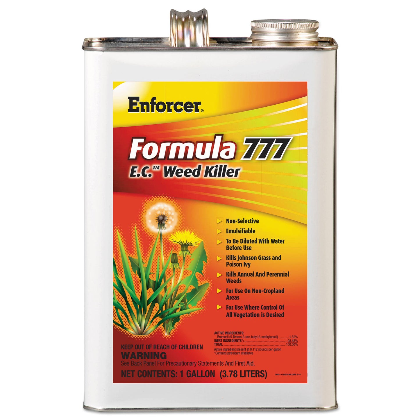 AMR136423 Formula 777 E.c. Weed Killer, Non-Cropland, 1 Gal Can, 4/carton