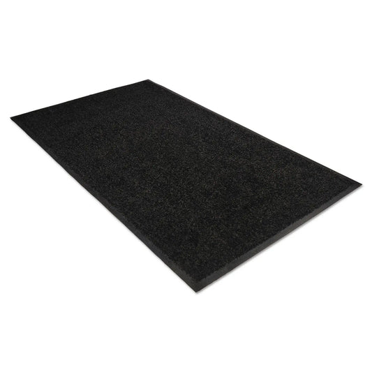MLL94030535 Platinum Series Walk-Off Indoor Wiper Mat, Rectangular, Black Carpeted Surface, 36