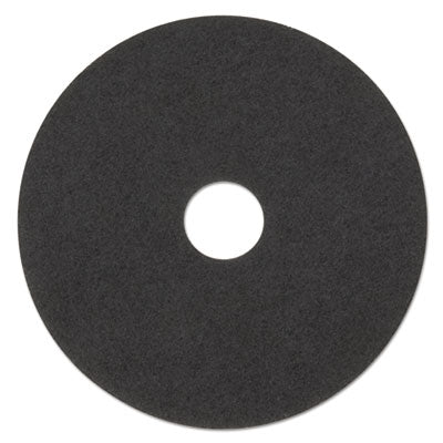 MMM08385 Low-Speed Stripper Floor Pad 7200, 23" Diameter, Black, 5/carton