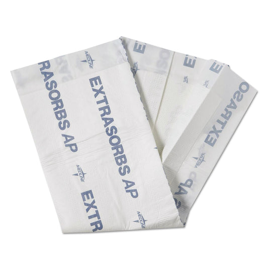 MIIEXTSRB3036AZ Extrasorbs Air-Permeable Disposable Drypads, 30" X 36", White, 5 Pads/pack