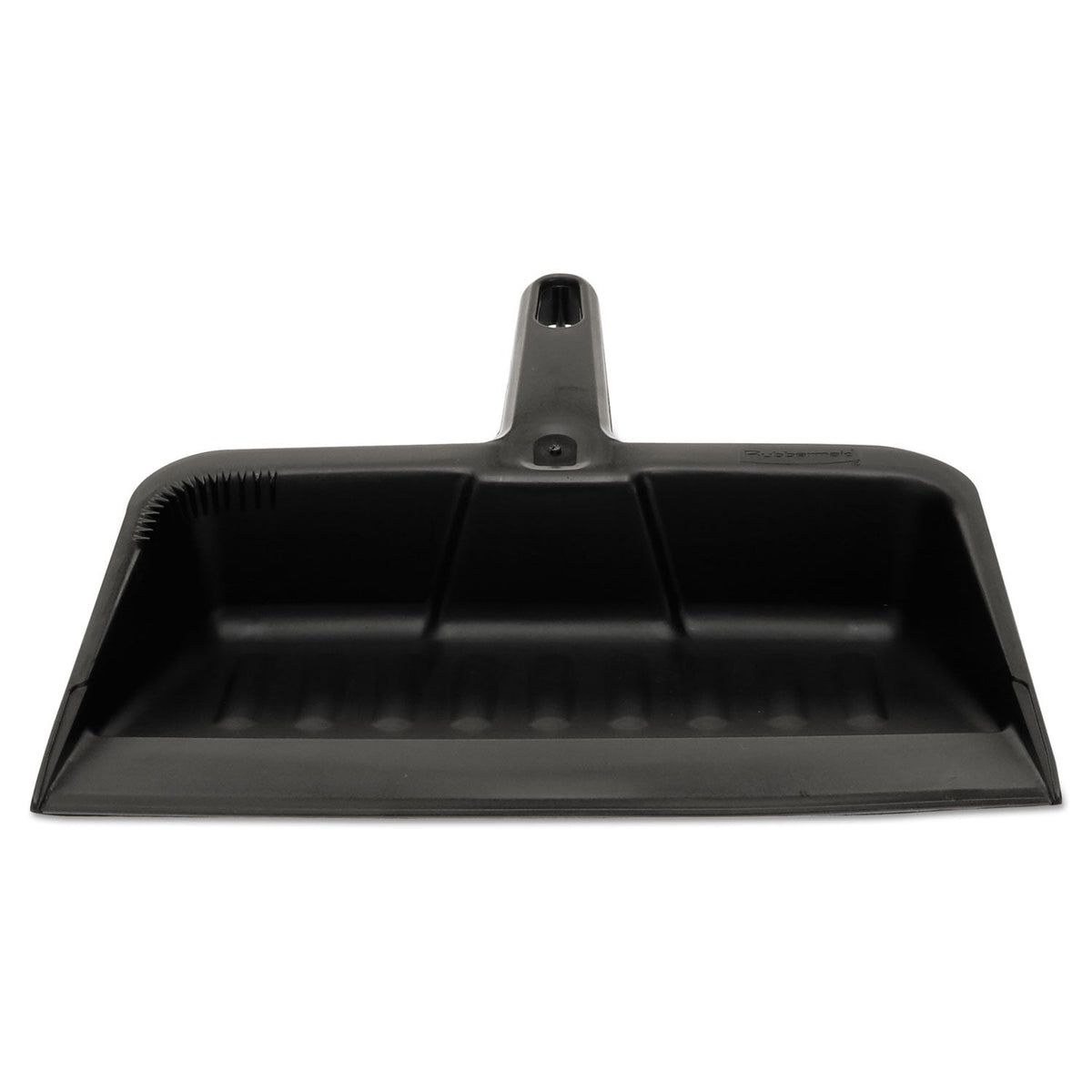 RCP2005CHA Heavy-Duty Dustpan, 8.25 X 12.25 , Polypropylene, Charcoal RUBBERMAID COMMERCIAL PROD.
