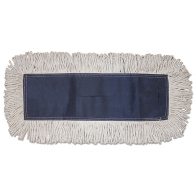 BWK1660EA Dust Mop Head, Disposable, 5 x 60, White BOARDWALK