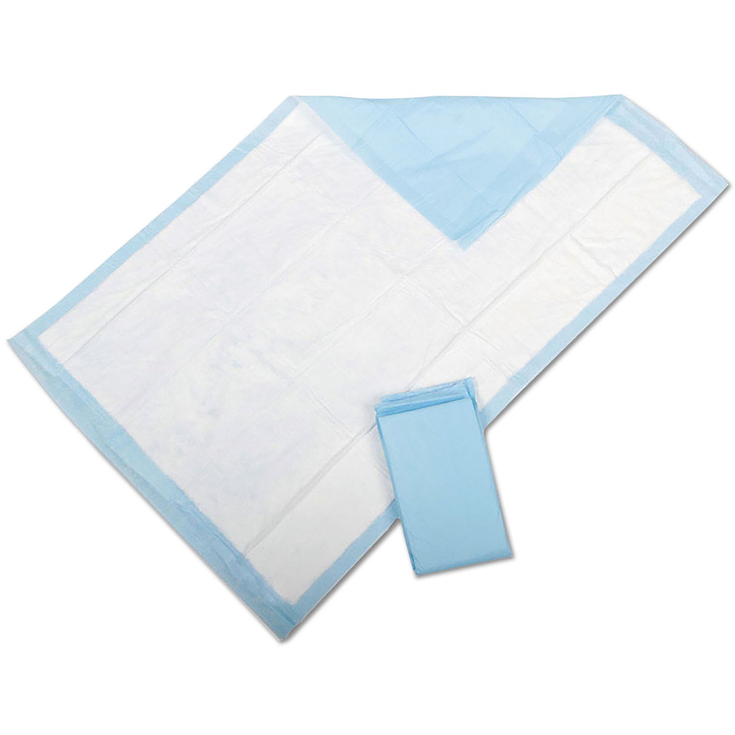 MIIMSC281232 Protection Plus Disposable Underpads, 23" X 36", Blue, 25/bag