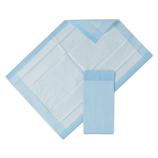 MIIMSC281232CT Protection Plus Disposable Underpads, 23" X 36", Blue, 25/bag, 6 Bag/carton