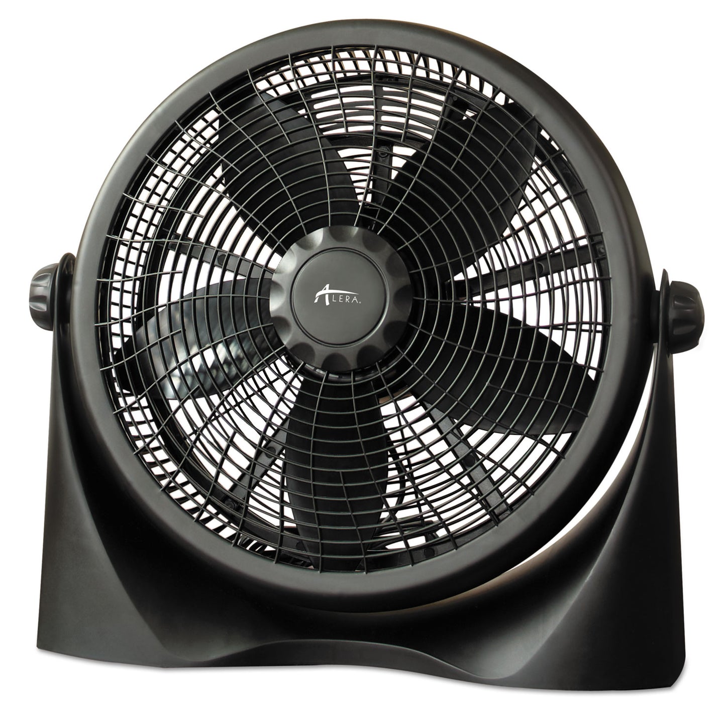 ALEFAN163 16" Super-Circulation 3-Speed Tilt Fan, Plastic, Black