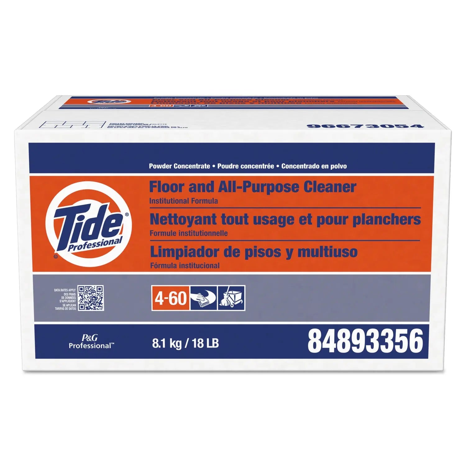 PGC02363 Floor And All-Purpose Cleaner, 18 Lb Box Tide Professional