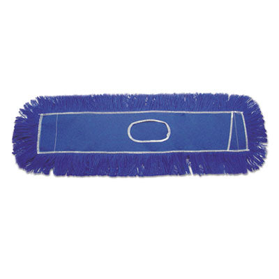 BWKCL365BSP Clinger Dust Mop Head, Nylon, 36 X 5, Blue, 12/carton