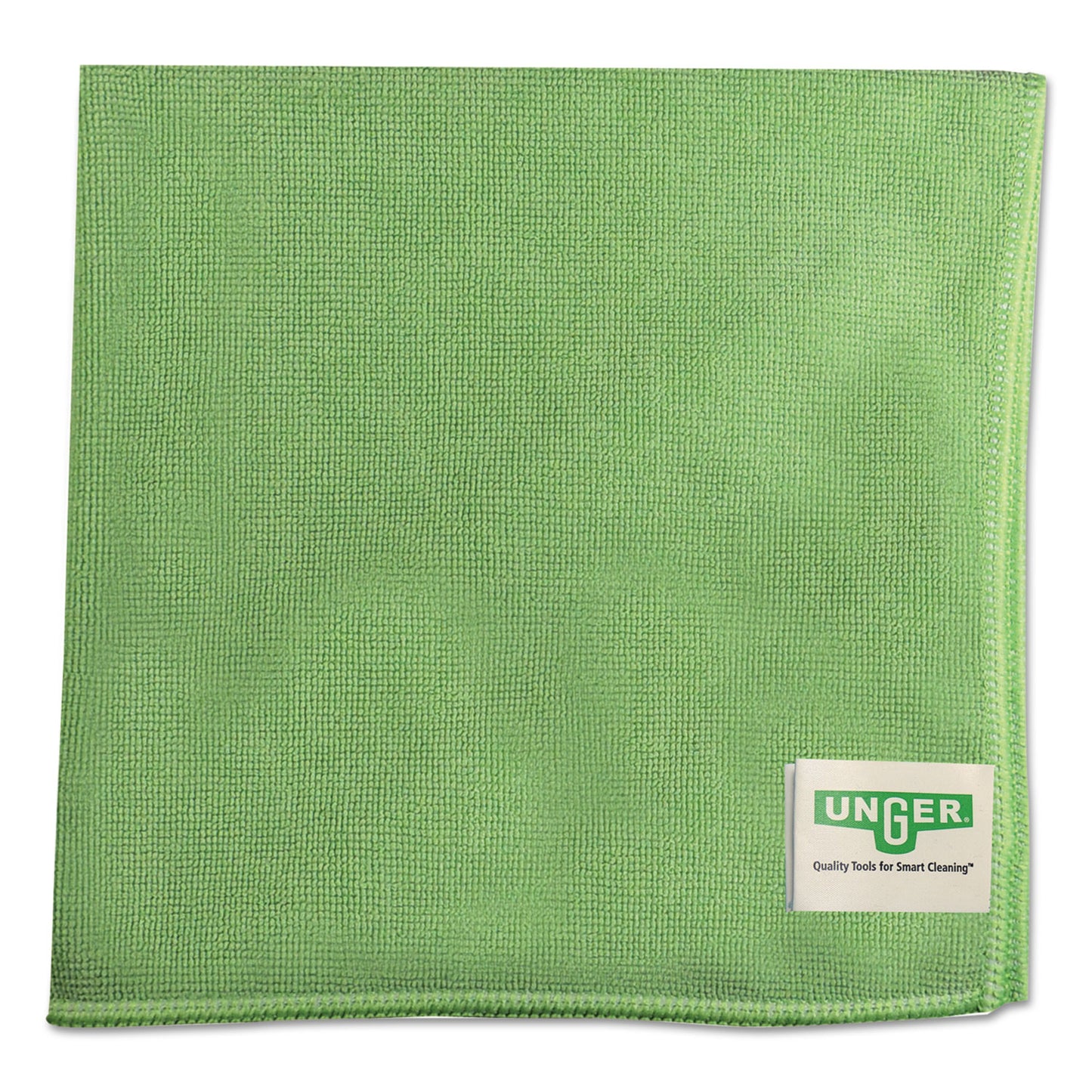 UNGMF400PK SmartColor MicroWipes, Microfiber, 16 x 15, Green, 10/Pack