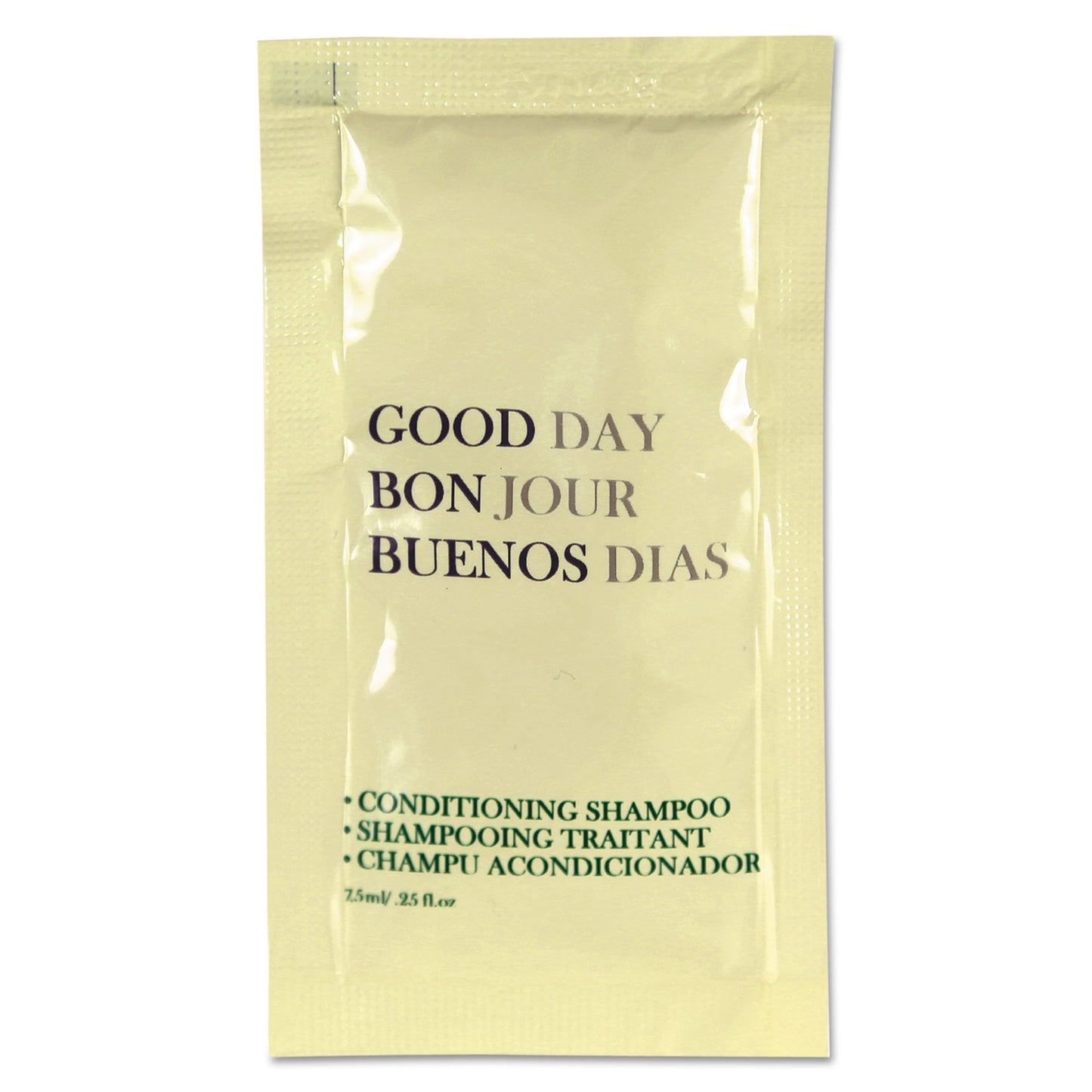 GTP485 Conditioning Shampoo, Fresh Scent, 0.25 oz, 500/Carton