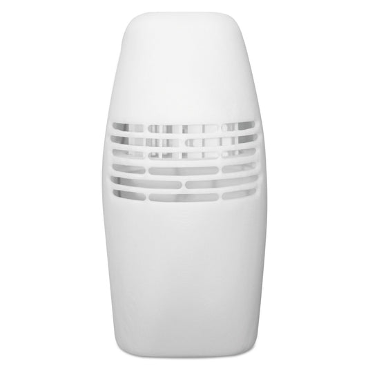 TMS1044458 Locking Fan Air Freshener Dispenser, 3 x 4.5 x 3.63, White, 12/Carton