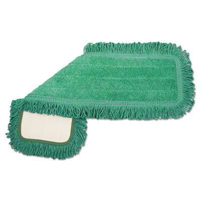 BWKMFD185GF Microfiber Dust Mop Head, 18 X 5, Green, 1 Dozen