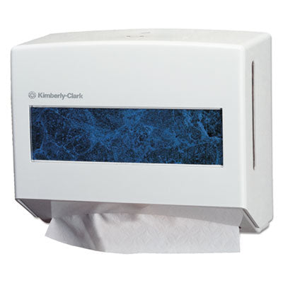 KCC09217 Scottfold Compact Towel Dispenser, 10.75 x 4.75 x 9, Pearl White KIMBERLY CLARK