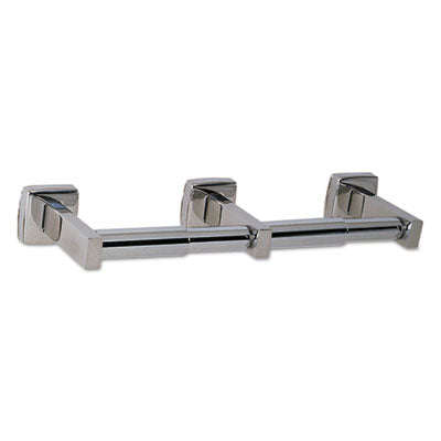BOB7686 ClassicSeries Surface-Mounted Toilet Tissue Dispenser, 12.5 x 3.94 x 2, Stainless Steel BOBRICK WASHROOM
