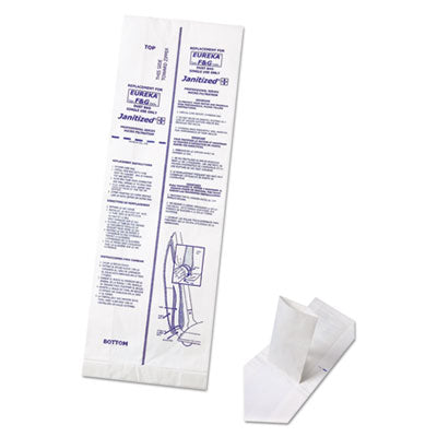 APCJANEUFG10 Vacuum Filter Bags Designed To Fit Eureka F And G, 100/carton