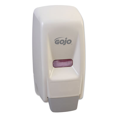 GOJ903412 Bag-In-Box Liquid Soap Dispenser, 800 mL, 5.75 x 5.5 x 5.13, White, 12/Carton