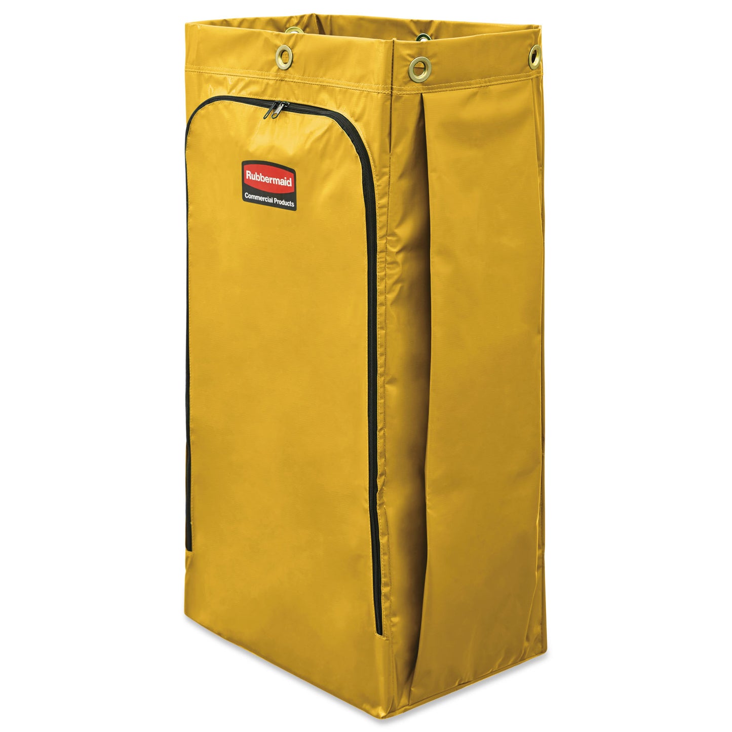RCP1966881 Vinyl Cleaning Cart Bag for Rubbermaid Commercial 9T76, 9T77 and 9T78, 34 gal, 17.5" x 10.5" x 33", Yellow