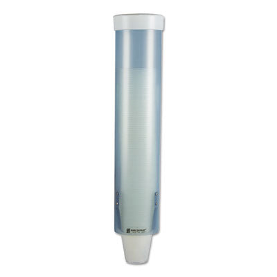 SJMC3165FBL Adjustable Frosted Water Cup Dispenser, For 4 Oz To 10 Oz Cups, Blue