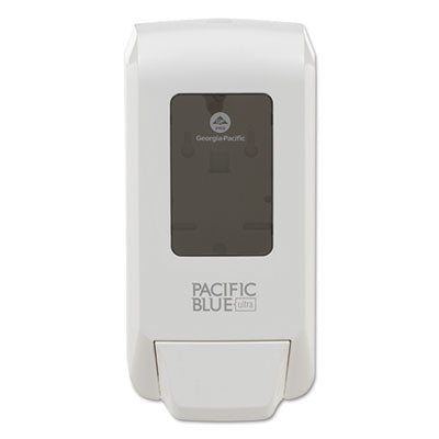 GPC53058 Pacific Blue Ultra Soap/sanitizer Dispenser, 1,200 Ml, White