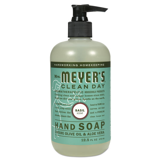 SJN651344EA Clean Day Liquid Hand Soap, Basil Scent, 12.5 oz