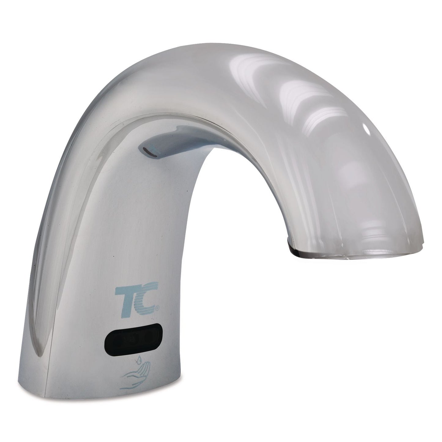 RCP1938171 One Shot Soap Dispenser - Touch Free, Foam, 800 mL/1,600 mL, 11 x 14 x 3.5, Chrome RUBBERMAID COMMERCIAL PROD.