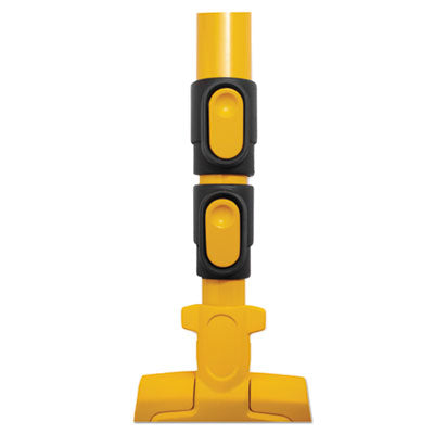 RCP2017161 Collapsible Spill Mop Handle, 22" to 47.5", Yellow,