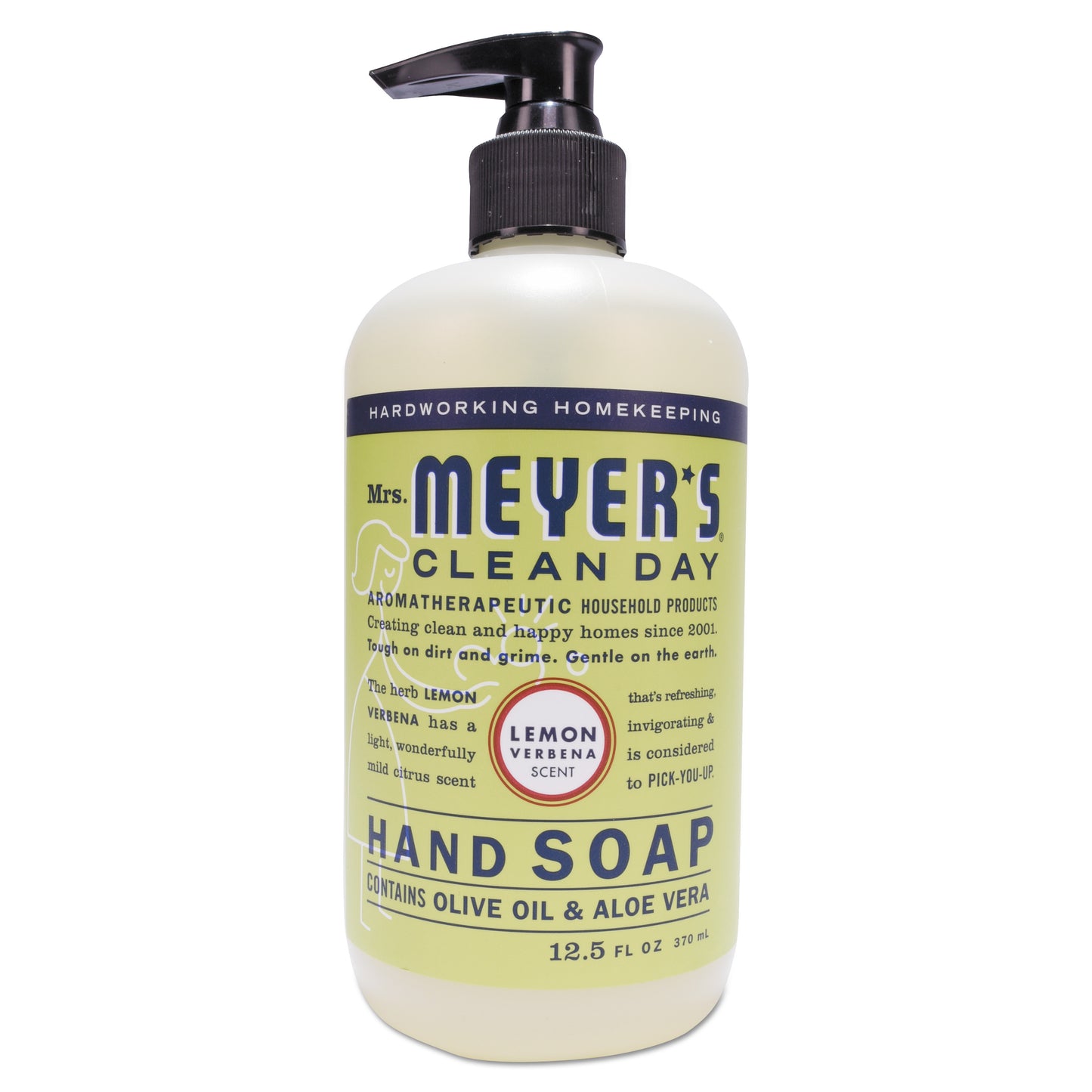 SJN373205EA Clean Day Liquid Hand Soap, Lemon Verbena Scent, 12.5 oz