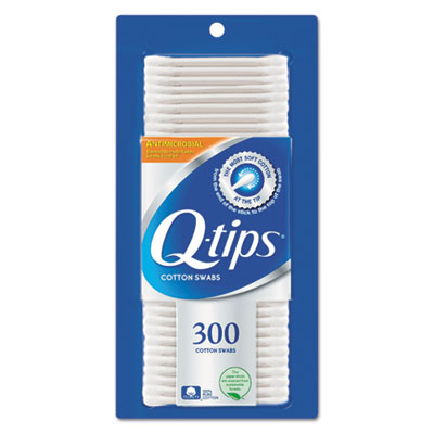 EDA17900PK Cotton Swabs, Antibacterial, 300/pack UNILEVER