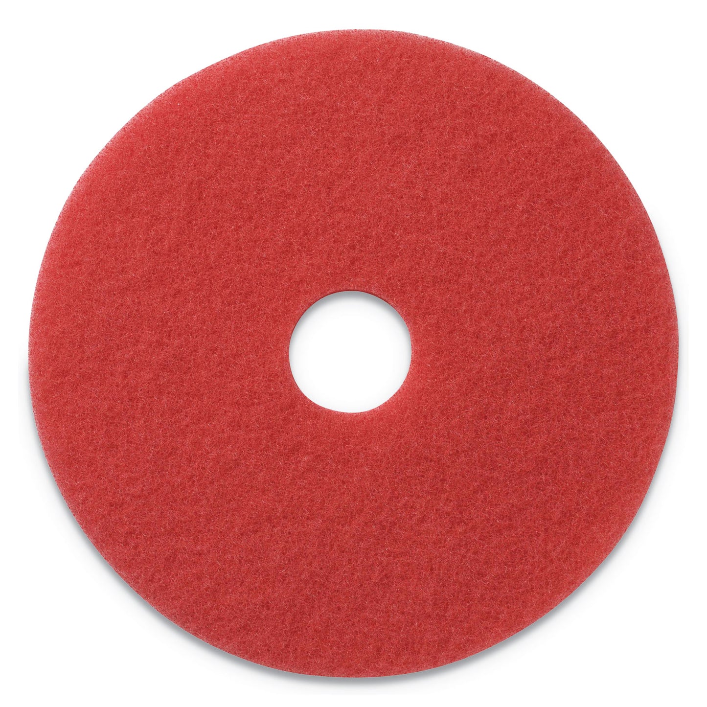 AM7404414 Buffing Pads, 14" Diameter, Red, 5/Carton