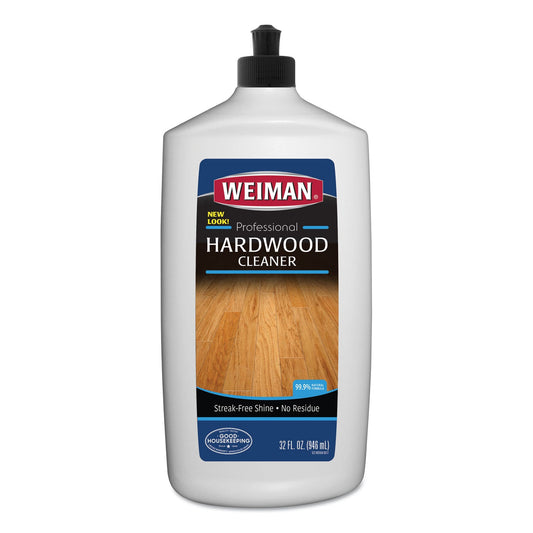 WMN522 Hardwood Floor Cleaner, 32 Oz Squeeze Bottle, 6/carton WEIMAN