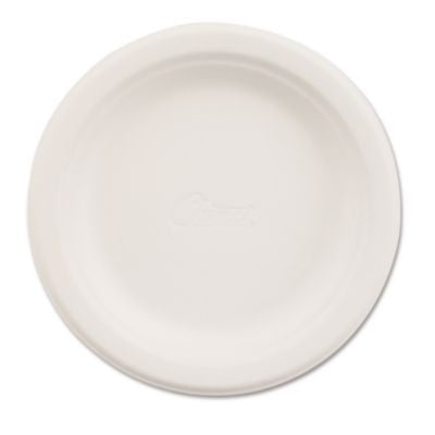 HUH21225PK Paper Dinnerware, Plate, 6" Dia, White, 125/pack