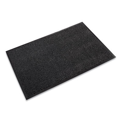 CWNDS0310CH Dust-Star Microfiber Wiper Mat, Rectangular, Charcoal Gray Carpeted Surface, 36" x 10 ft CROWN MATS & MATTING