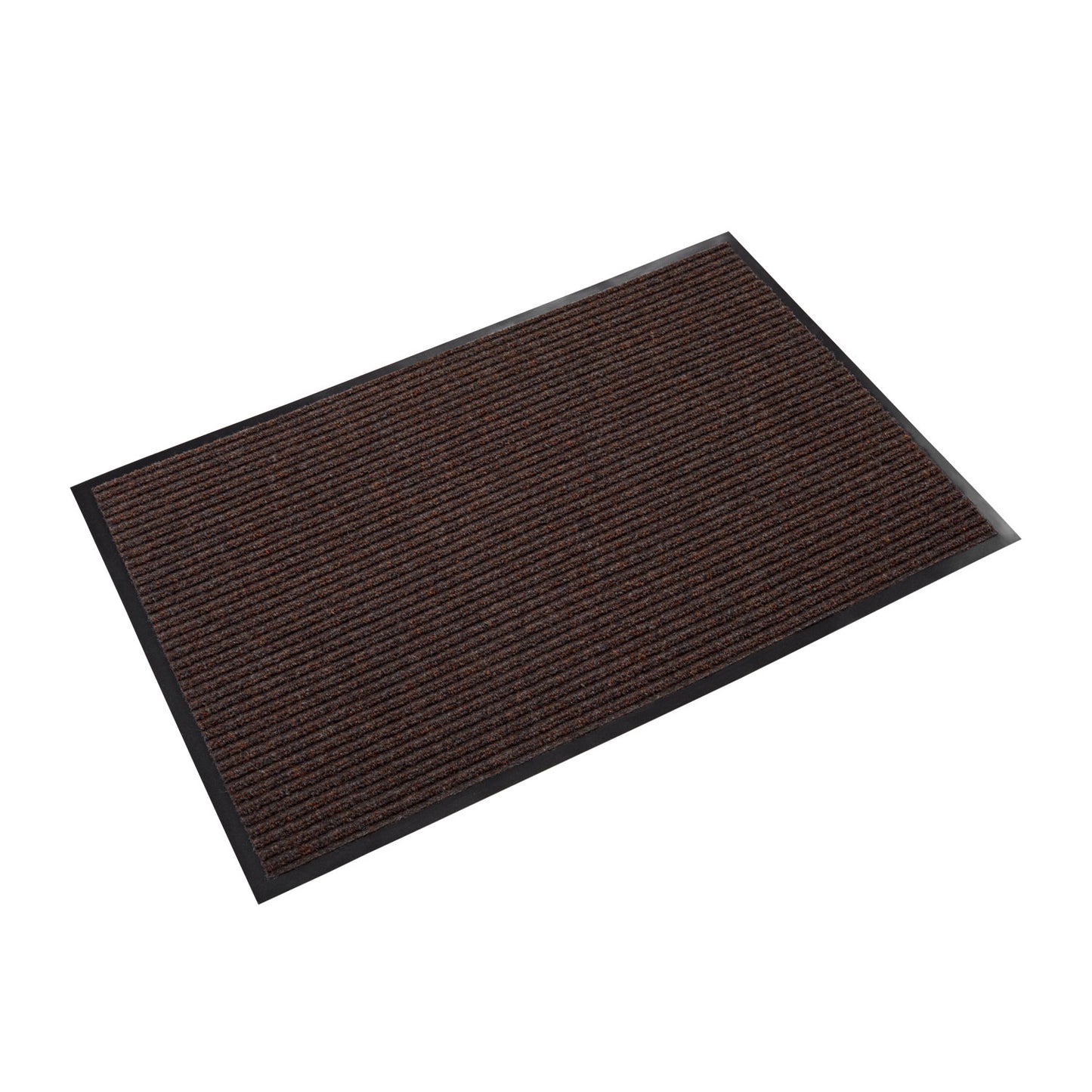 CWNNR0035BR Needle-Rib Wiper/Scraper Mat, Rectangular, Brown Ribbed Surface, 36" x 60"