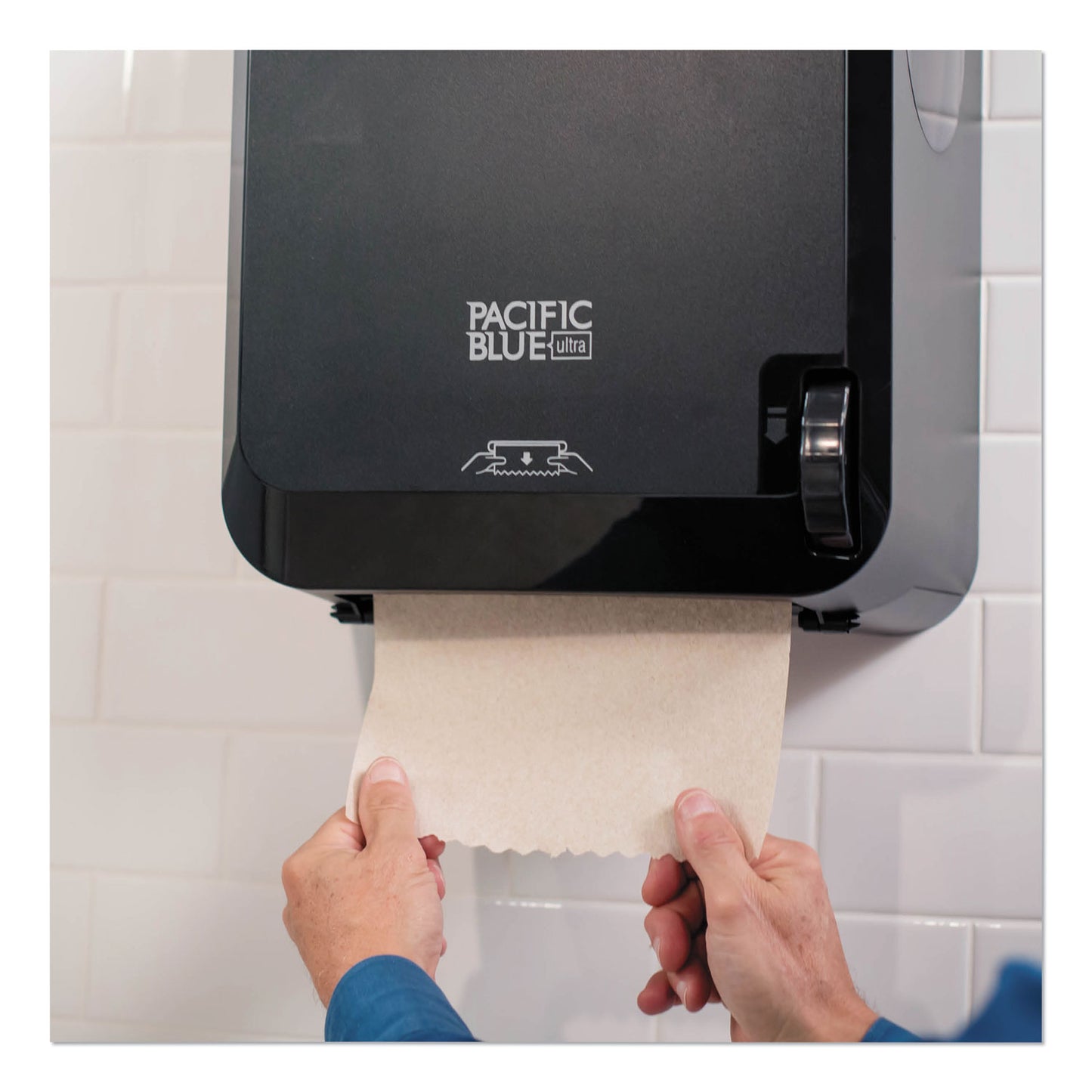 GPC59589 Pacific Blue Ultra Paper Towel Dispenser, Mechanical, 12.9 X 9 X 16.8, Black