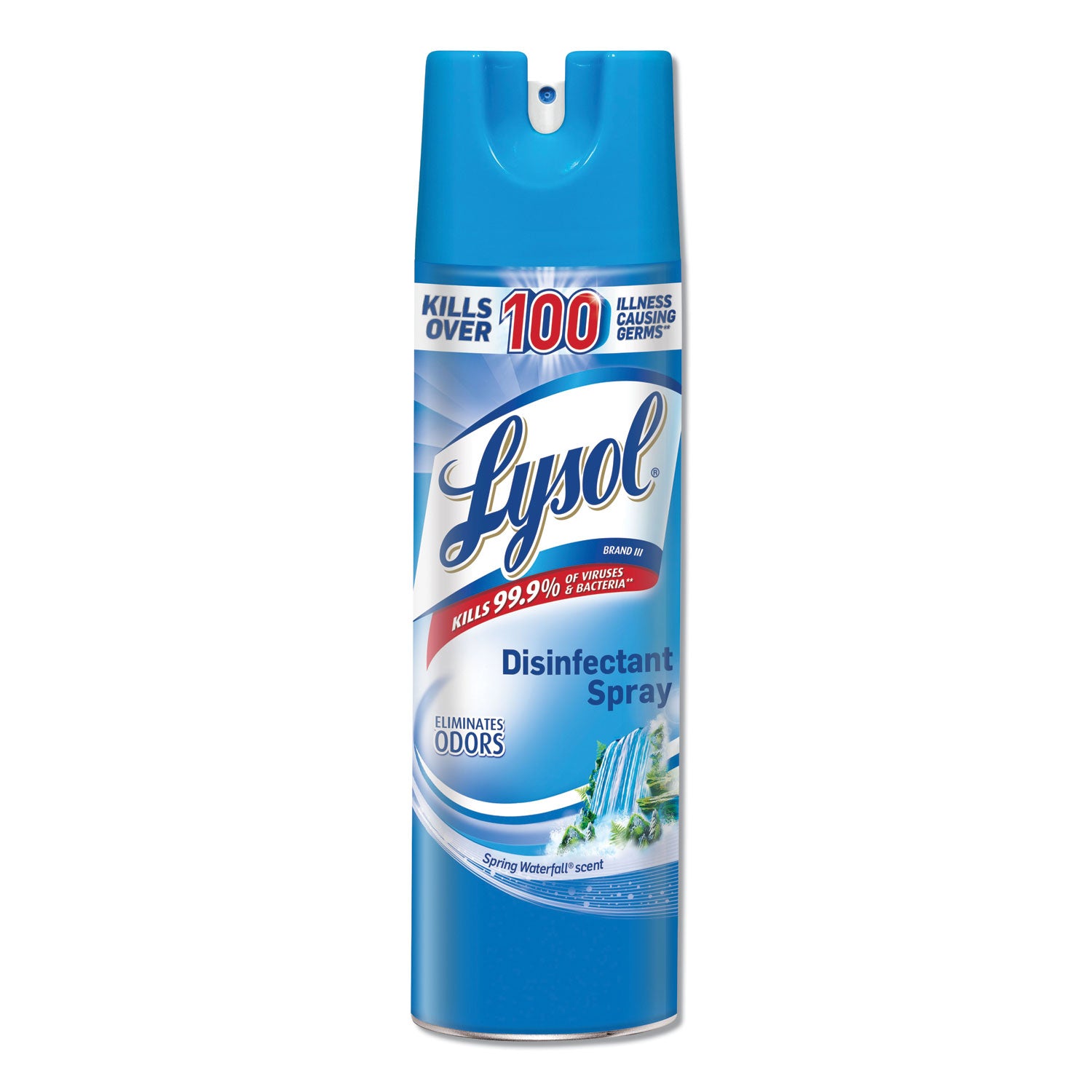 RAC79326CT Disinfectant Spray, Spring Waterfall Scent, 19 Oz Aerosol Spray LYSOL Brand