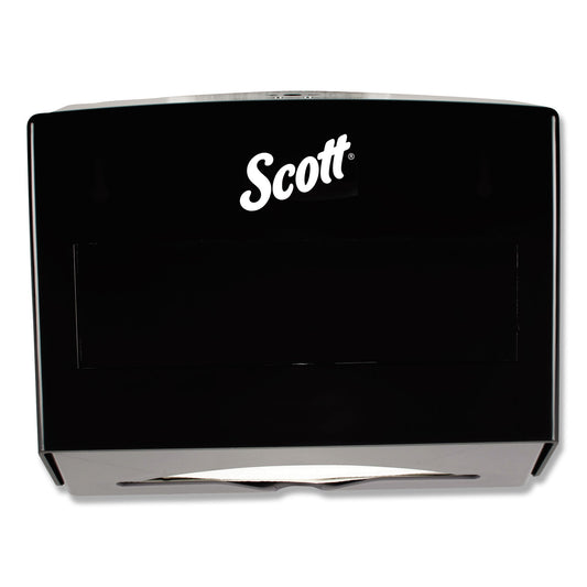 KCC09215 Scottfold Folded Towel Dispenser, 10.75 X 4.75 X 9, Black