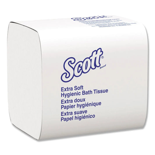 KCC48280 Hygienic Bath Tissue, Septic Safe, 2-Ply, White, 250 Sheets/Pack, 36 Packs/Carton Scott