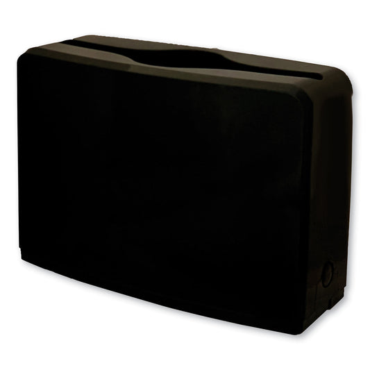 GEN1607 Countertop Folded Towel Dispenser, 10.63 X 7.28 X 4.53, Black