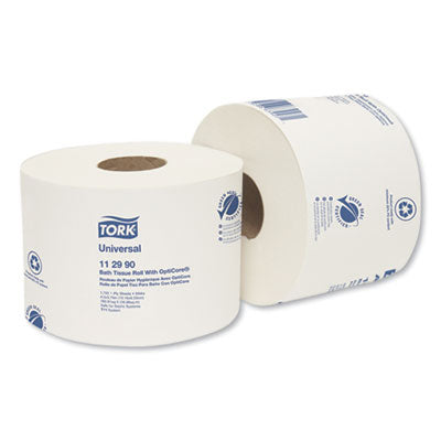 TRK112990 Universal Bath Tissue Roll with OptiCore, Septic Safe, 1-Ply, White, 1,755 Sheets/Roll, 36 Rolls/Carton