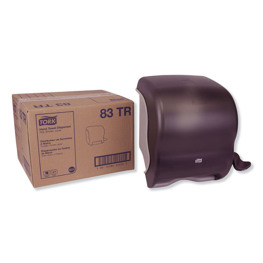 TRK83TR Compact Hand Towel Roll Dispenser, 12.49 X 8.6 X 12.82, Smoke Tork