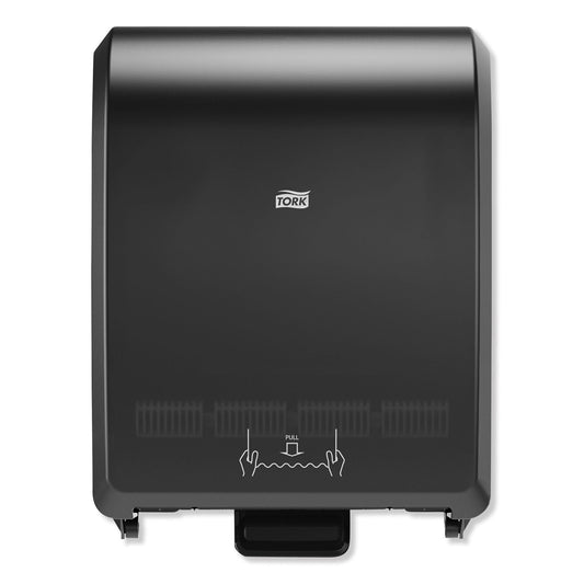 TRK772828 Mechanical Hand Towel Roll Dispenser, H80 System, 12.32 X 9.32 X 15.95, Black Tork