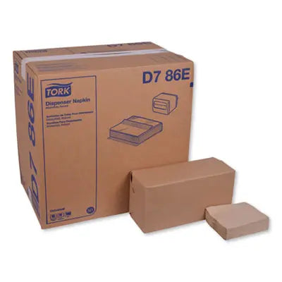 TRKD786E Universal Masterfold Dispenser Napkins, 1-Ply, 13 x 12, Natural, 6,000/Carton ESSITY