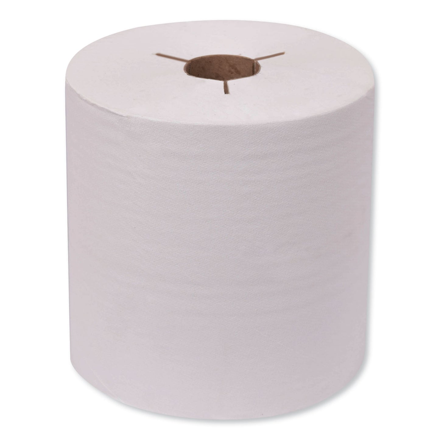 TRK8031400 Universal Hand Towel Roll, Notched, 1-Ply, 8" x 800 ft, Natural White, 6 Rolls/Carton