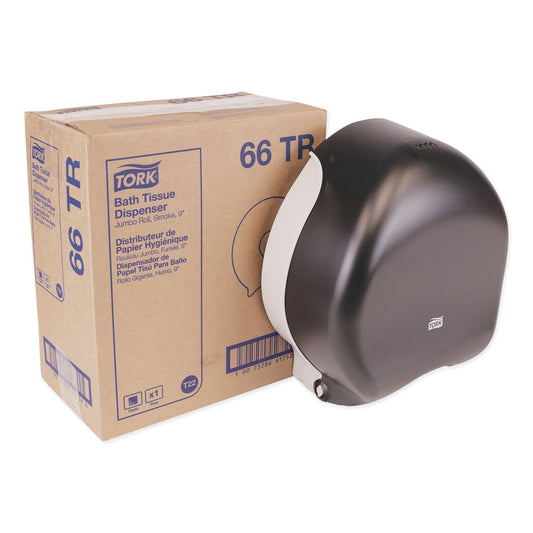 TRK66TR Jumbo Bath Tissue Dispenser, 10.63 X 5.75 X 12, Smoke Tork