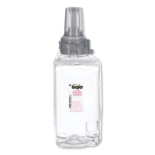 GOJ881103EA Clear and Mild Foam Handwash Refill, For ADX-12 Dispenser, Fragrance-Free, 1,250 mL