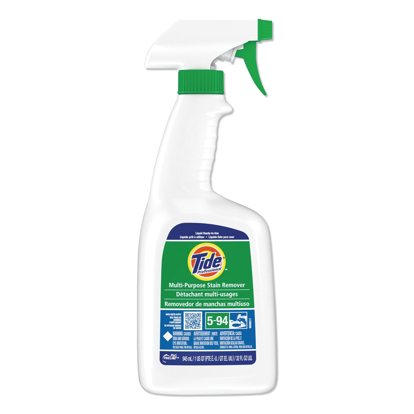 PGC48147 Multi Purpose Stain Remover, 32 oz Spray Bottle, 9/Carton