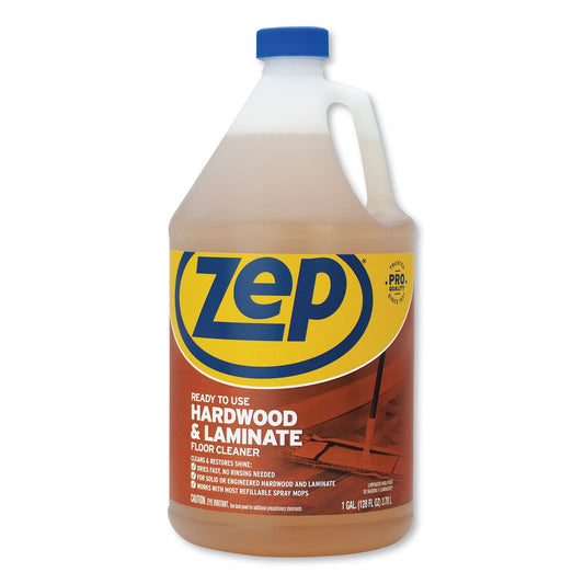 ZPEZUHLF128EA Hardwood And Laminate Cleaner, 1 Gal Bottle Zep Commercial