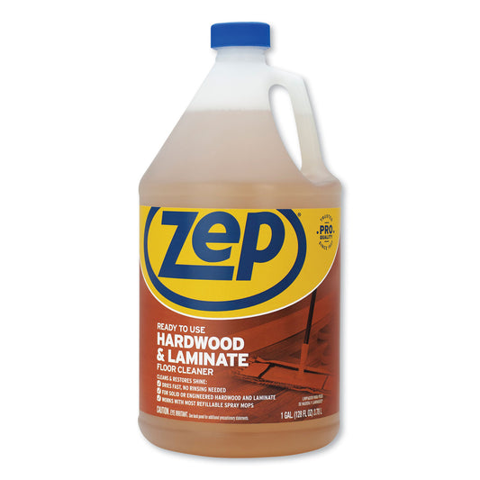 ZPEZUHLF128EA Hardwood And Laminate Cleaner, 1 Gal Bottle