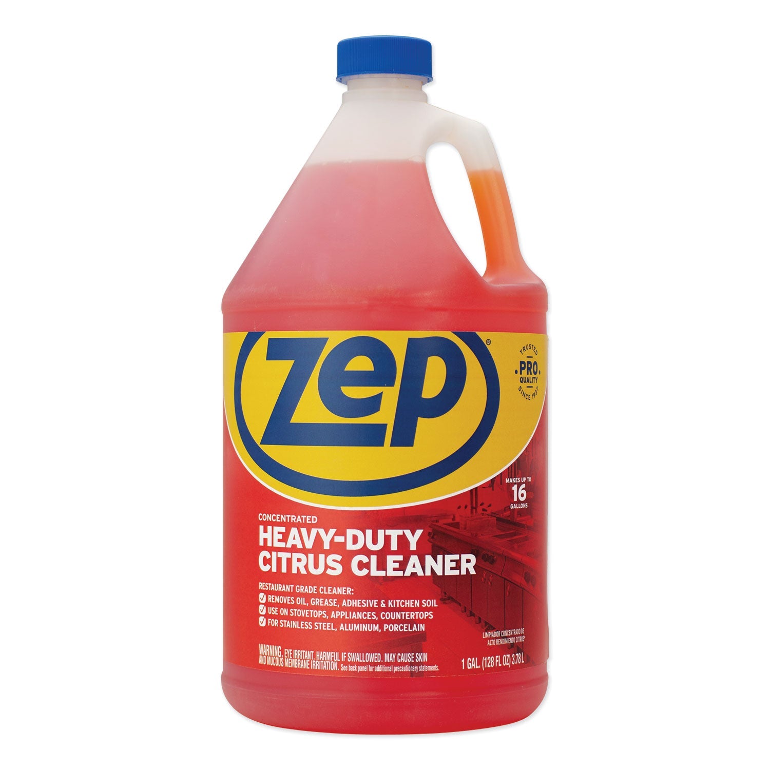 ZPEZUCIT128 Cleaner And Degreaser, Citrus Scent, 1 Gal Bottle Zep Commercial