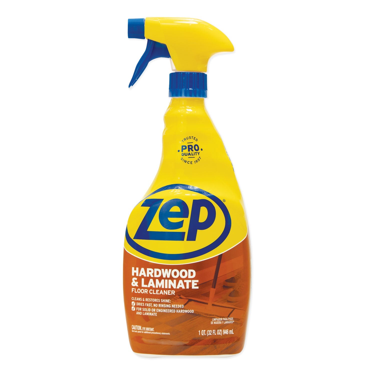 ZPEZUHLF32EA Hardwood And Laminate Cleaner, 32 Oz Spray Bottle Zep Commercial